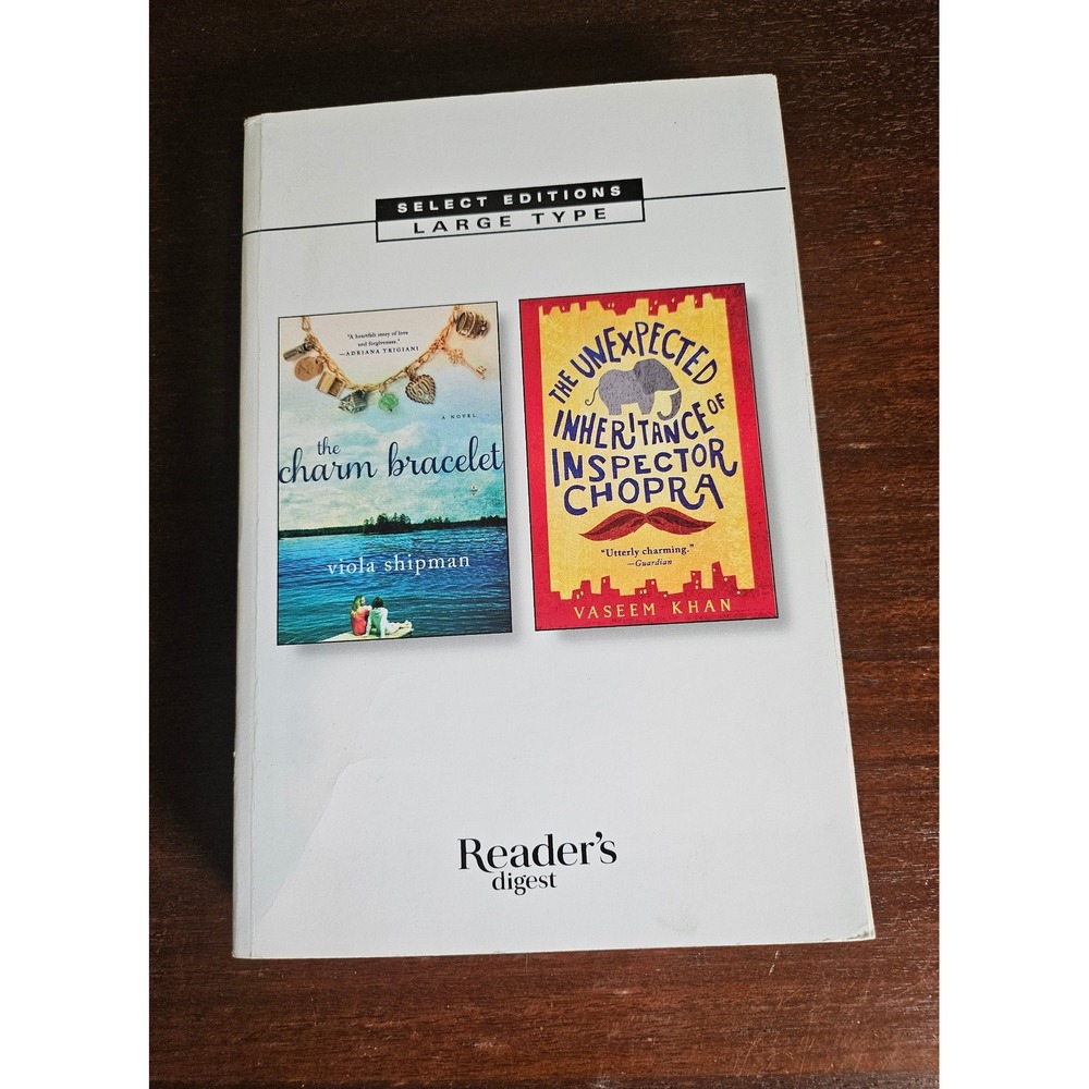 Reader's Digest Large Print Charm bracelet & Unexpected inheritance Inspector